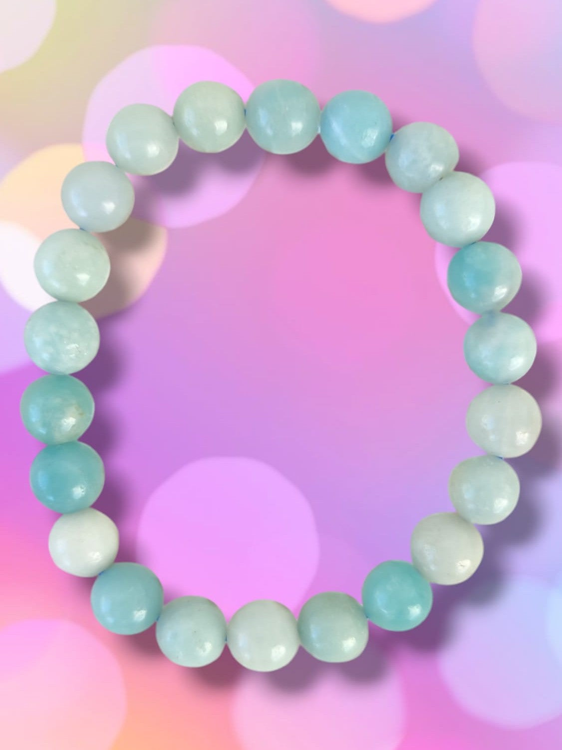 Pulsera de amazonita de 8mm – Serenidad y equilibrio emocional