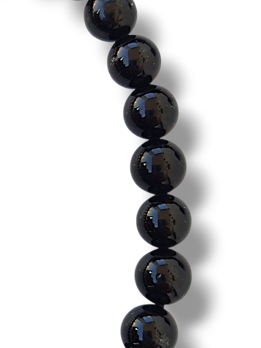 Pulsera de obsidiana negra contra malas energías y bloqueos emocionales