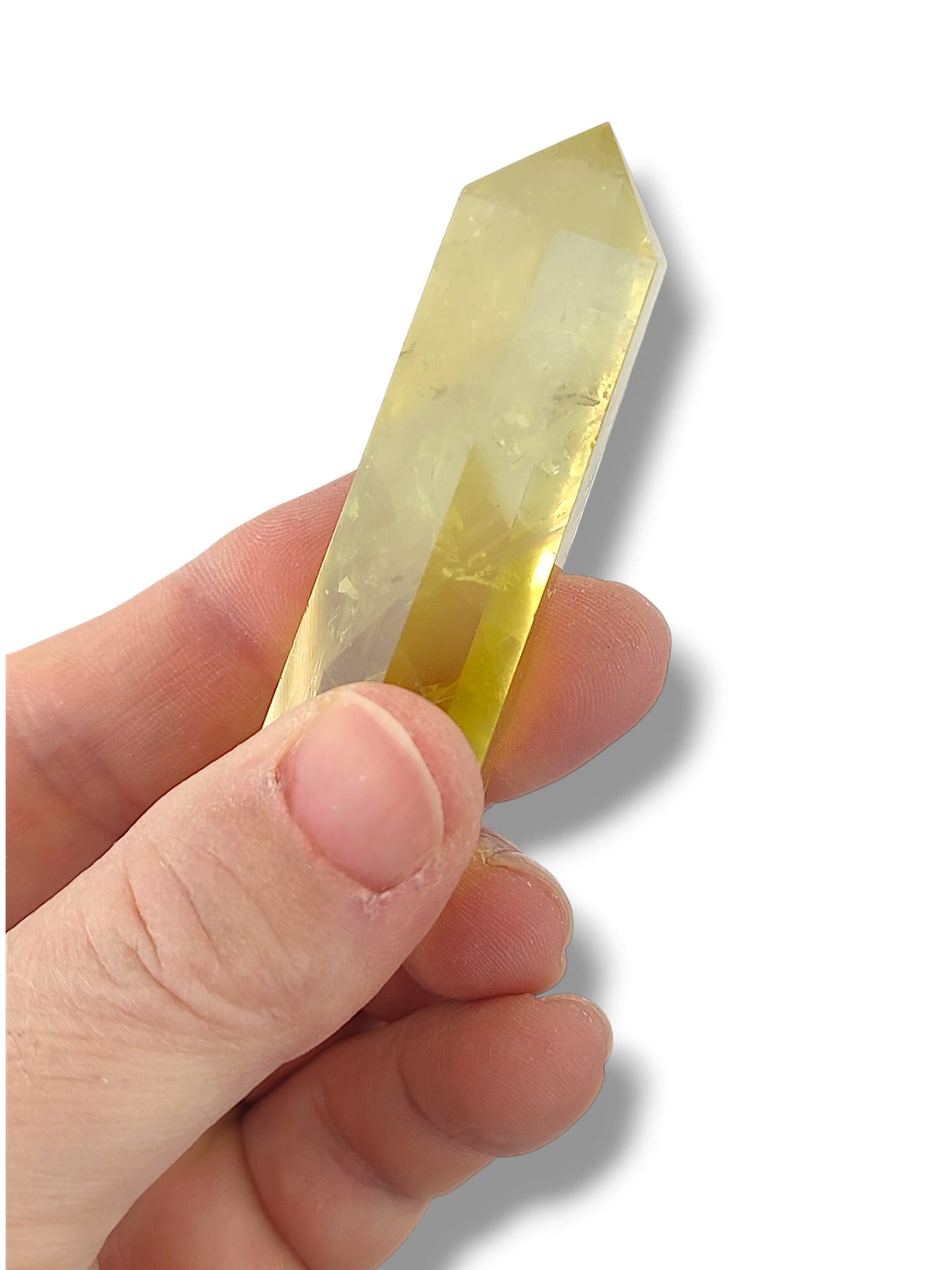 cuarzo citrino natural biterminado alta calidad cristal energético