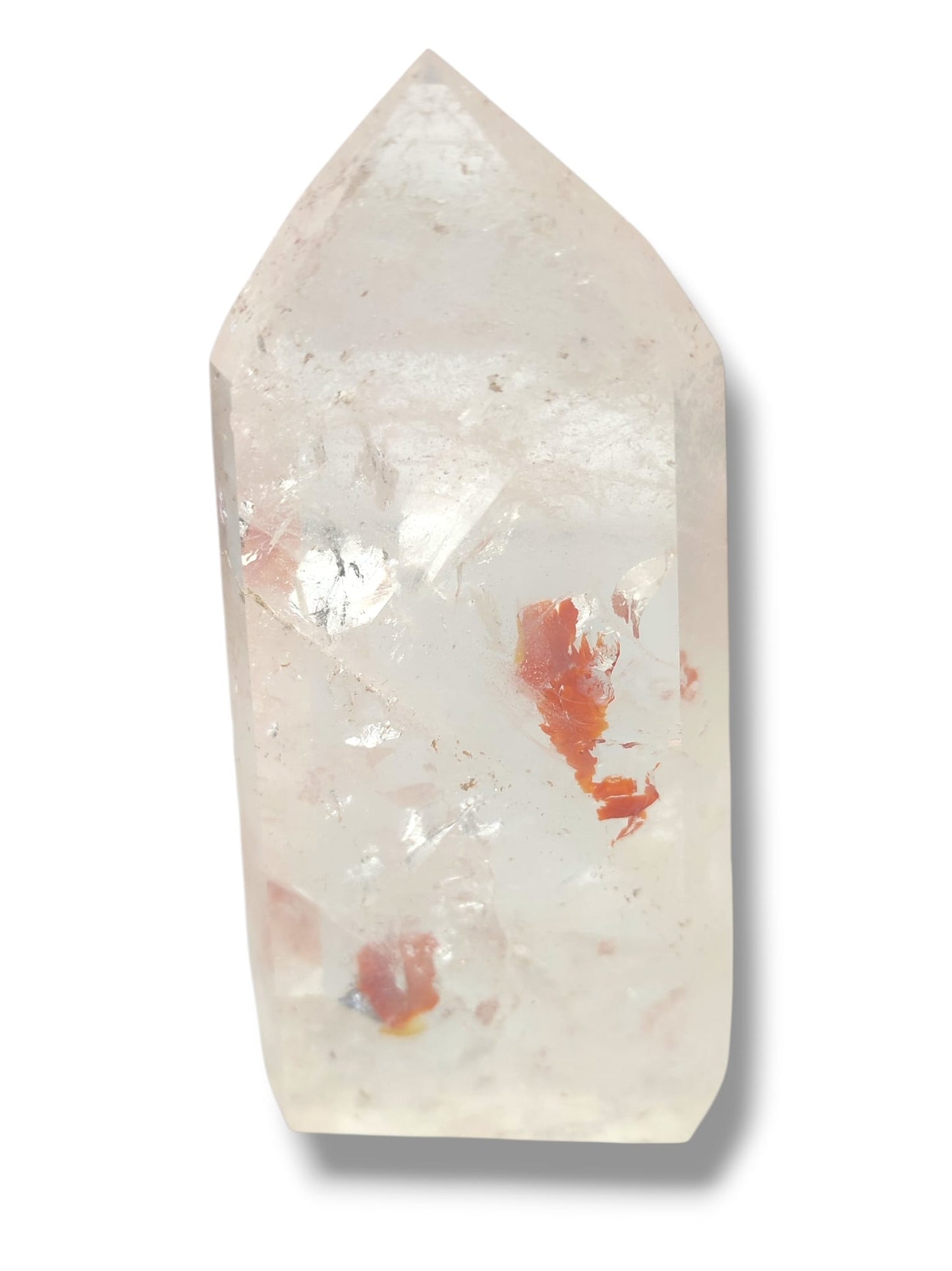 Cristal hematoide tabular para reiki y registros akáshicos