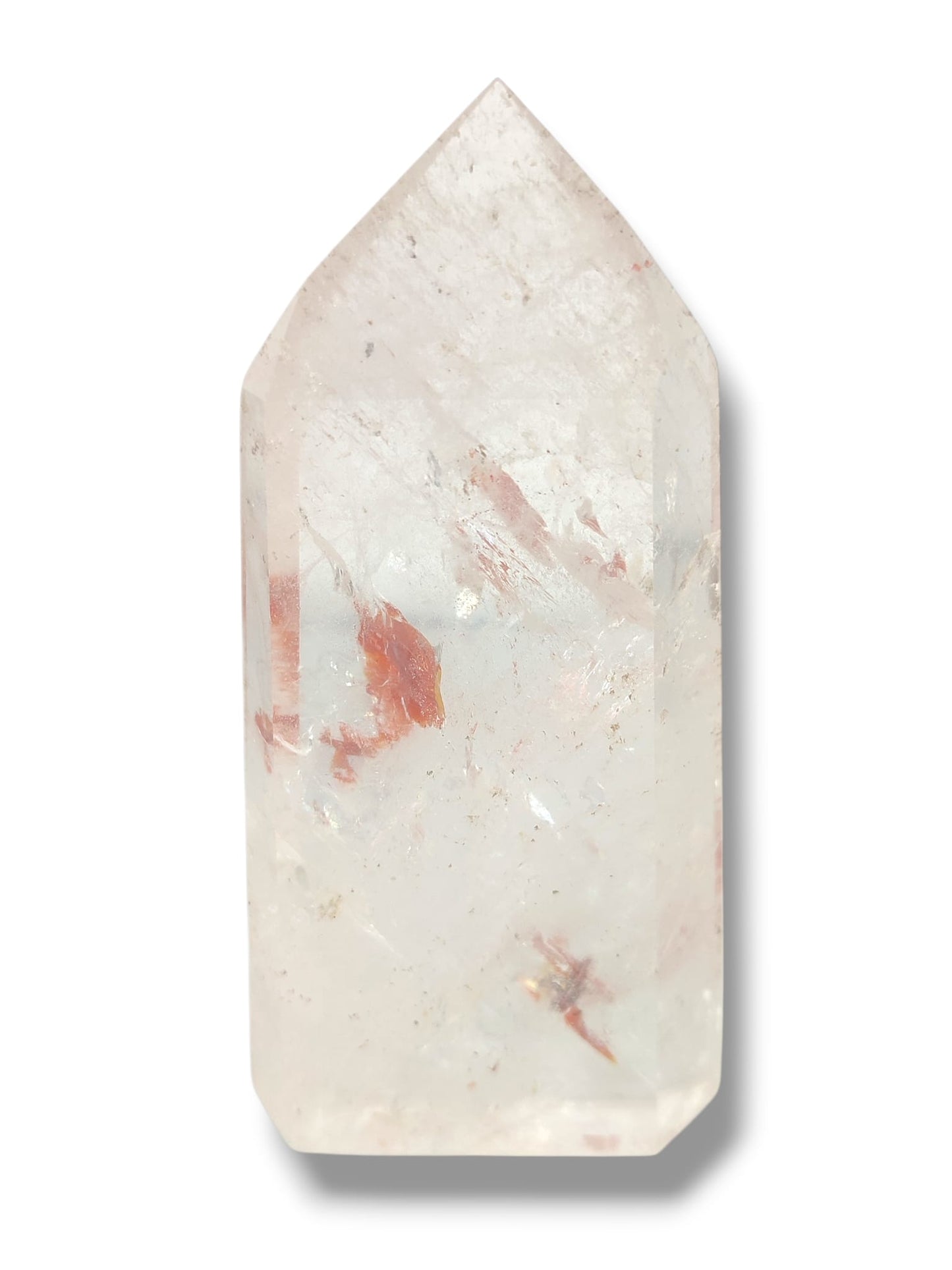 Cuarzo hematoide arcoíris para meditación y trabajo energético