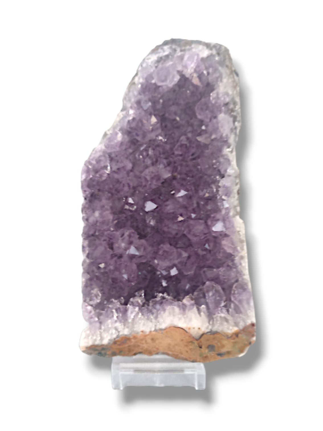 pieza de amatista pulida en drusa para armonizar espacios