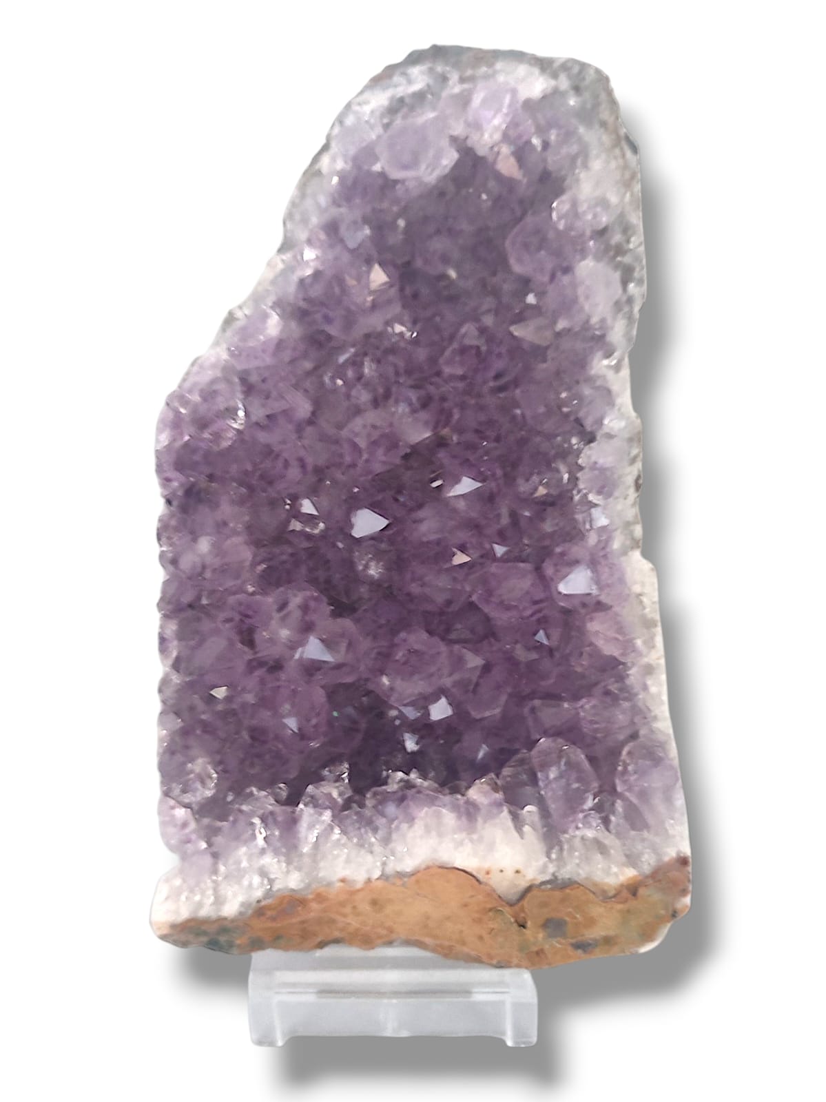 drusa de amatista 300g natural para protección y limpieza energética