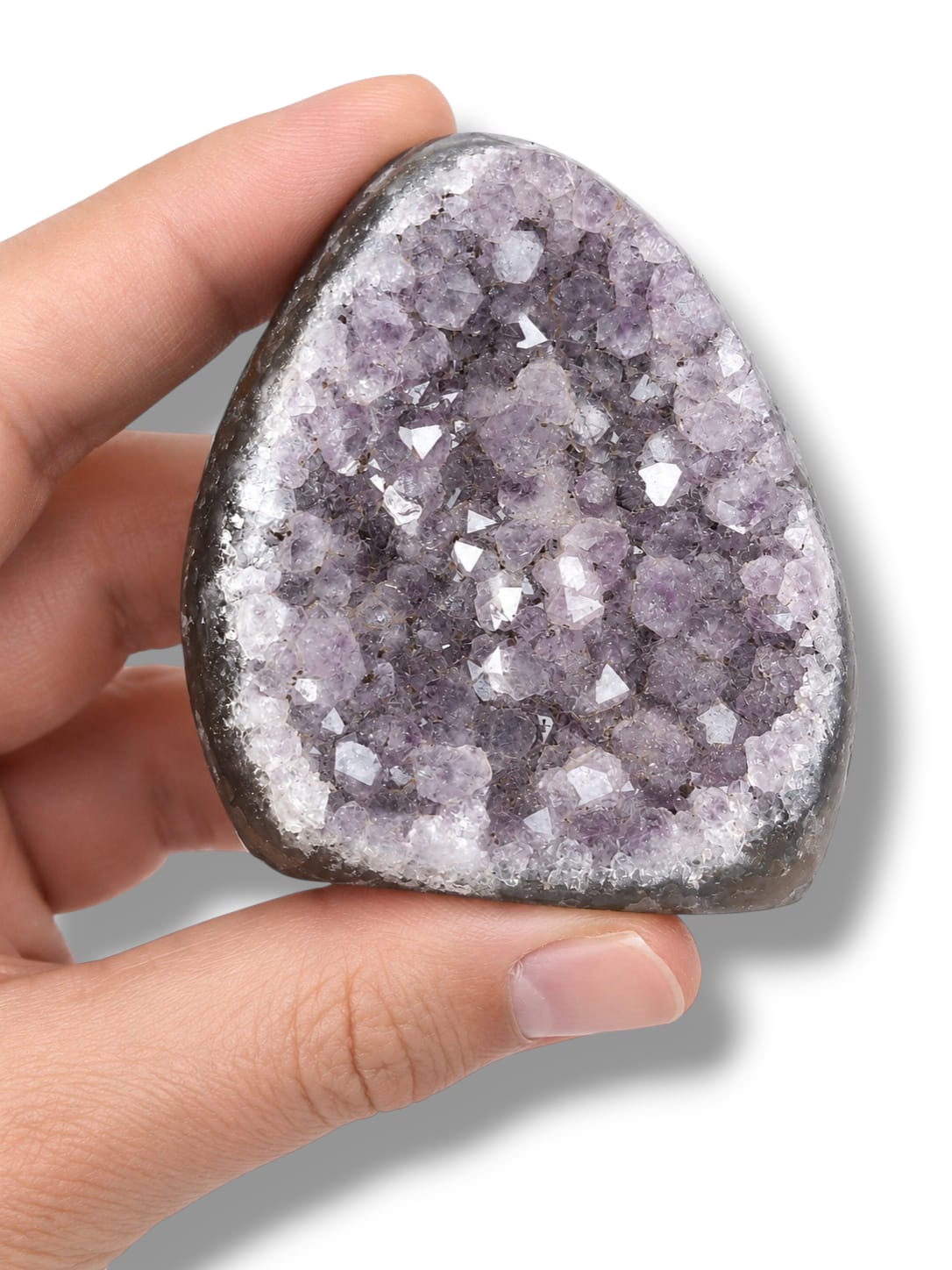 Drusa mini de amatista  para coleccion de minerales