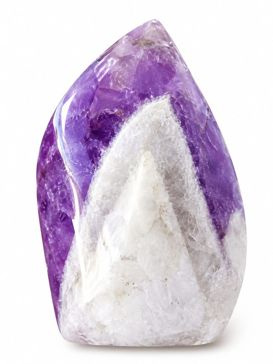 Amatista chevron de madagascar