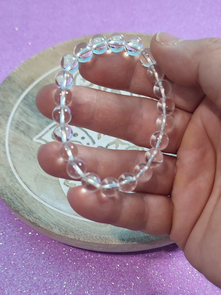 Pulsera de cuarzo auténtico – Minerales naturales de alta vibración