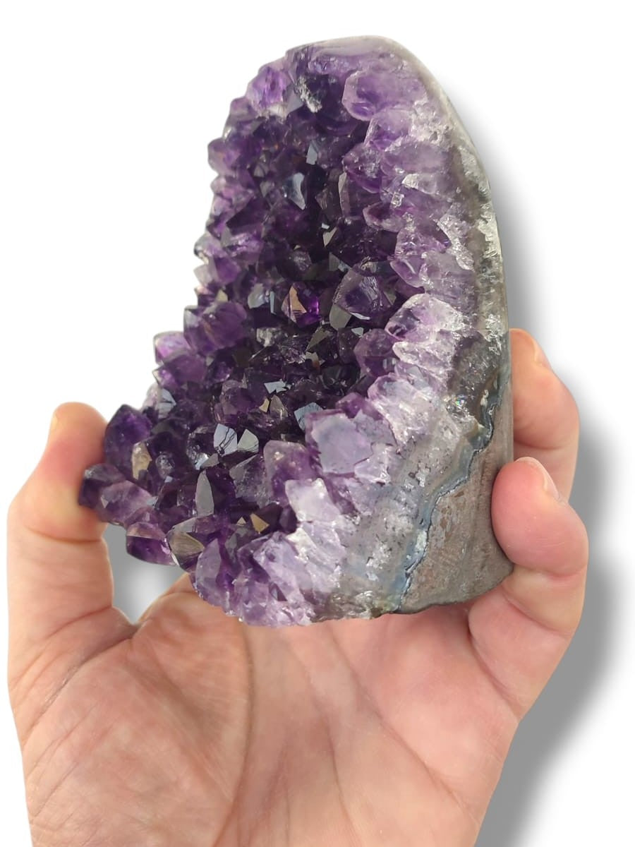 Cristal de amatista auténtico 700 gr para meditación y bienestar