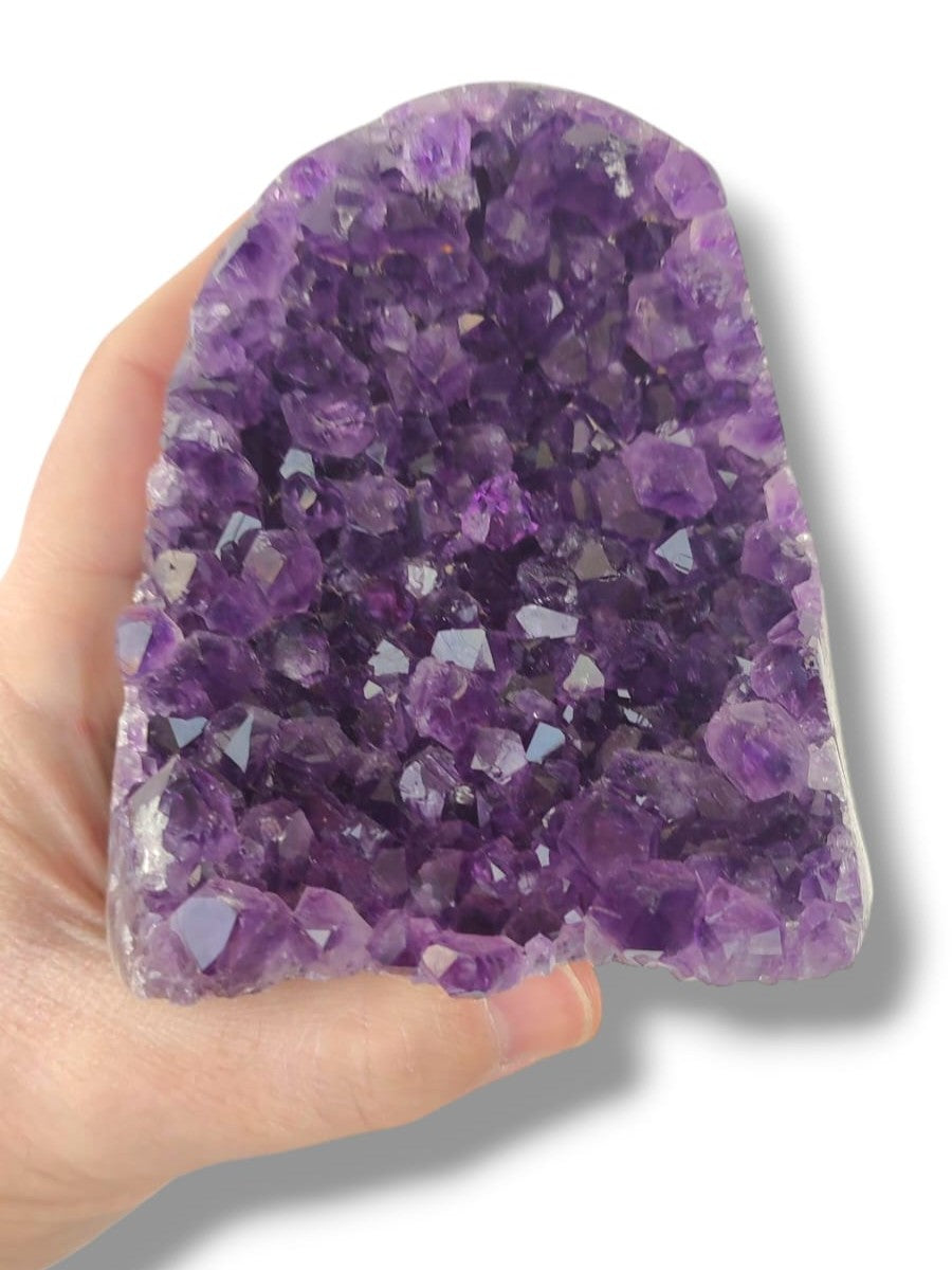 Drusa de amatista 700 gr para energía positiva y limpieza energética